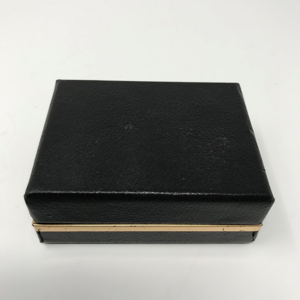 (SOLD)Vintage Red Rhinestone Tie Tack Cuff - Picture 5 of 5